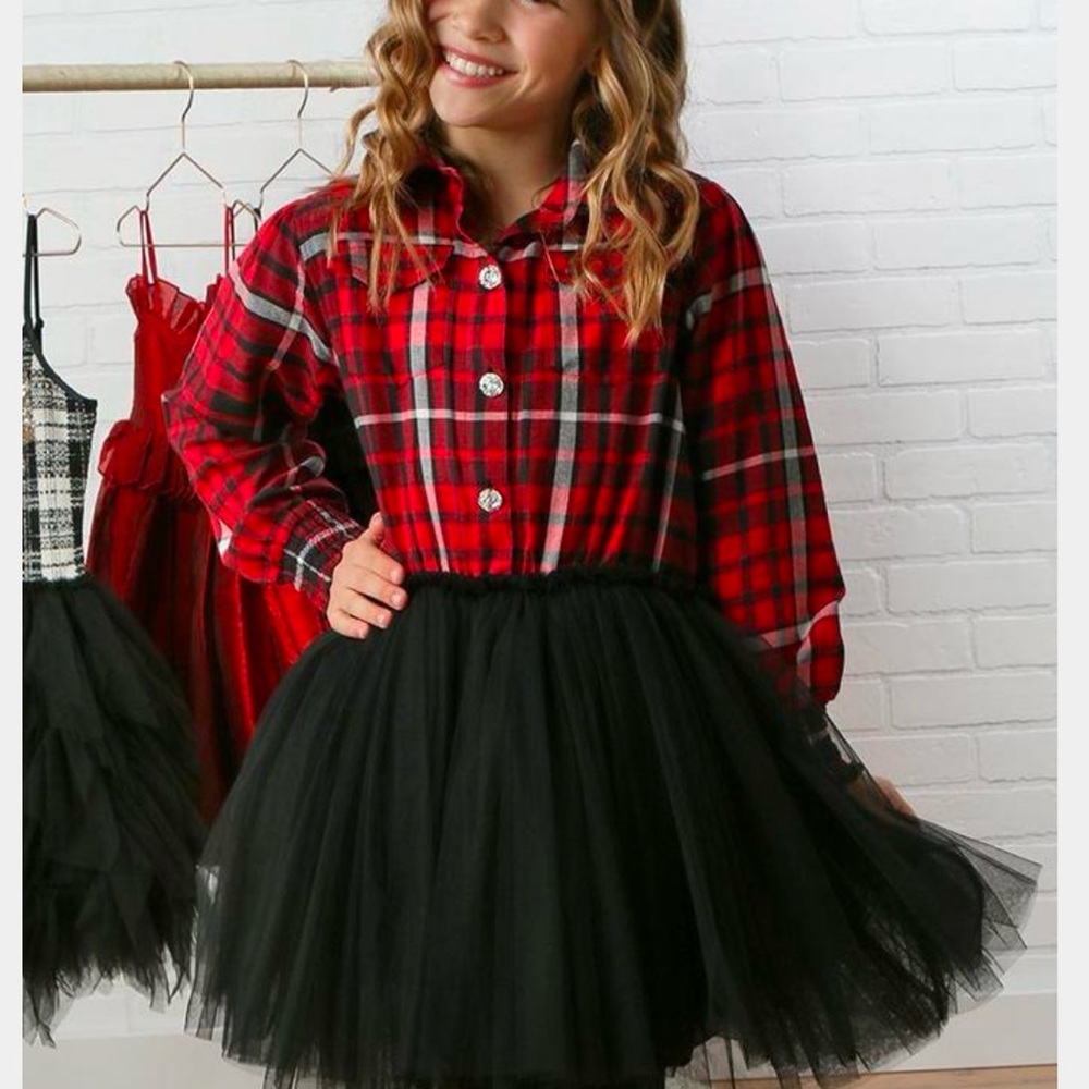 Black Tulle Skirt for Kids